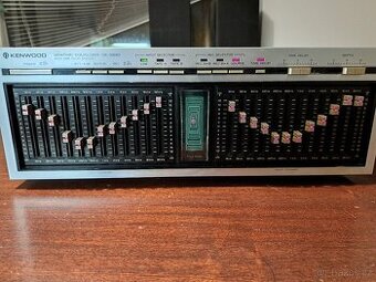 Equalizer Kenwood GE-1000 s analyzérem, plně funkční - 1