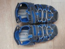 sandály Geox 29, Barefoot 28, holínky, gumáky Solognac 35/36