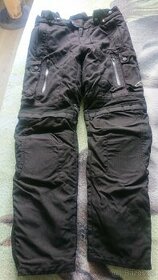 Moto kalhoty ALPINE vel. M se zimní vložkou.