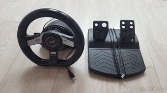 Volant s pedály pro starší PC - 1