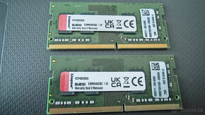 2x8 GB RAM DDR4 2666 MHz SO-DIMM pro NTB