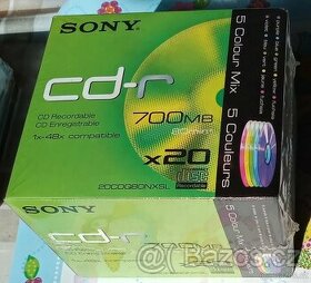 CD-R prázdné nové barevné - 1