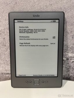 Čtečka knih Amazon Kindle 4.1.0 D01100