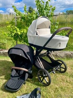 Cybex priam platinum 4.0. Rosegold /Off White /Sepia Black