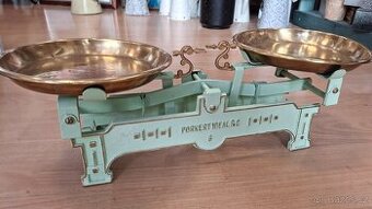 Miskové starožitné 5kg krásné váhy