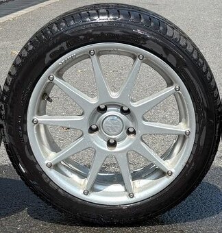 Alu kola VW R17 5x112 + letní pneu 225/45
