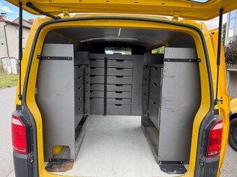 Regály vestavba transporter t5 t6