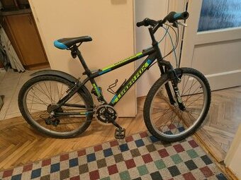 Prodám dětské kolo velikost rámu "24" pro výšku postavy 13