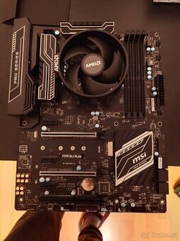 Základní deska MSI x370 sli plus,ryzen 1200