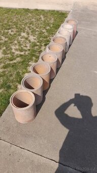 Šamotové vložky - 9 ks průměr 20cm