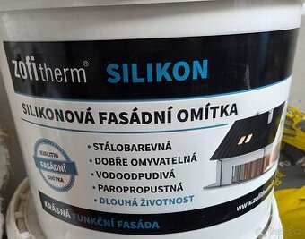 Fasádní omítka 1,5mm silikonová +penetrace