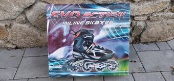 Kolečkové brusle (in-line) Evo action
