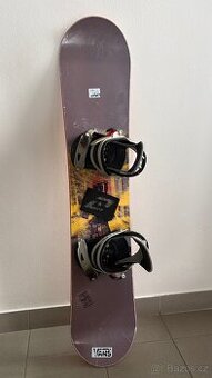 Snowboard elan 127 cm včetně vázání