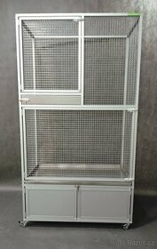 VOLIÉRA S ÚLOŽNÝM PROSTOREM