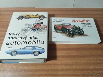Knihy o autech - Velký obrazový atlas + Veteráni