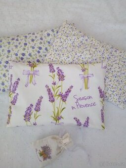 Nahřívací polštář s levandulí