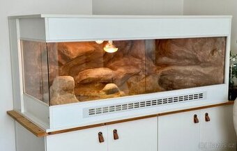 Terárium pro Agamu Vousatou 145x65x65