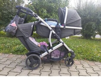 Sourozenecky kočárek