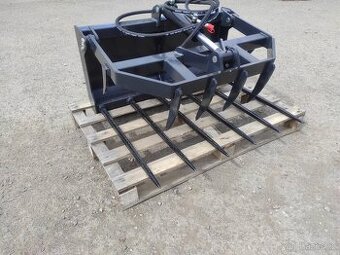 Drapák hydraulický s vidlemi, bez uchycení, šíře 100cm.