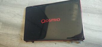 TOSHIBA Qosmio X505 nové panty + celí lcd nefunkční podsvíce