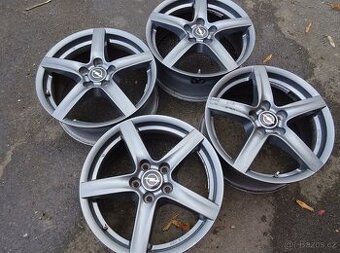 Alu disky šedé Opel, 17", 5x115, ET 44, šířka 7J