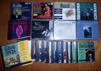 CD vážná hudba 20,-/kus