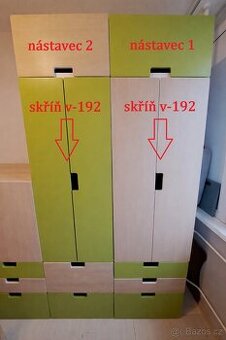 Dětský nábytek Ikea Stuva - sestava 8ks