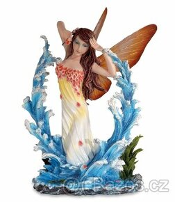 Víly, víla, andělé, sošky