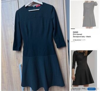 Hugo Boss černé šaty S