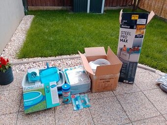 Nový bazén a příslušenství