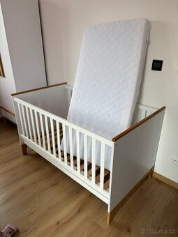 Dětská postýlka Malia bílá