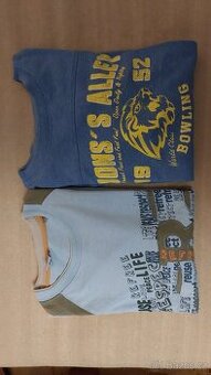 Chlapecké trička dlouhý rukáv vel. 146