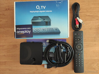 ZÁRUKA DO 15.3.2029 O2 TV / Oneplay SET TOP BOX model 2023