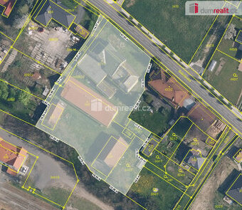 Areál pro budoucí bydlení či podnikání 4412 m2