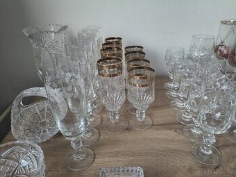 Broušené sklo po babičce