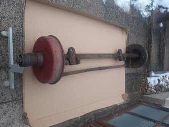 Aero 662, 1000 - přední brzděná náprava