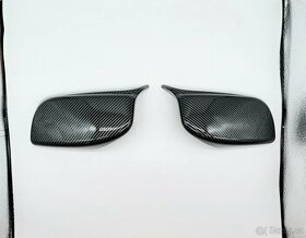 Kryty zrcátek na BMW 5 - E60/E61 - carbon look