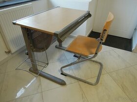 Dětský psací stůl a židle, rostoucí - 1