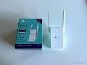 TP-Link RE315: WiFi extender, ZÁRUKA 12 měsíců - nepoužívaný