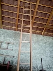 Dřevěné žebříky /kvalitní domácí výroba/