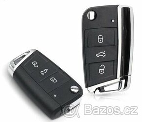 Prodám nový 3 tlačítkový klíč VW/Škoda/Seat