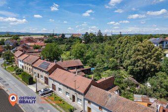 Prodej, řadový rodinný dům, pozemek 709 m2, Ohrozim