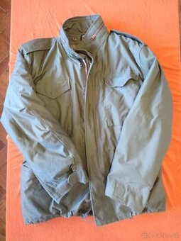 BUNDA PARKA M65 HELIKON TEX OLIVE L v.č. VLOŽKY