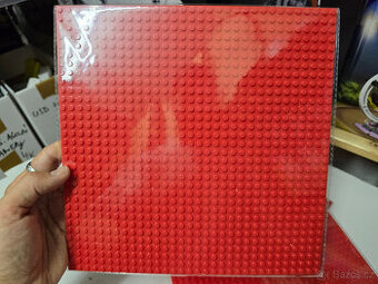 Velké Lego pláty / podložky na stavění - červená