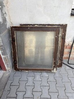 Prodám okna 2 kus 500Kc.