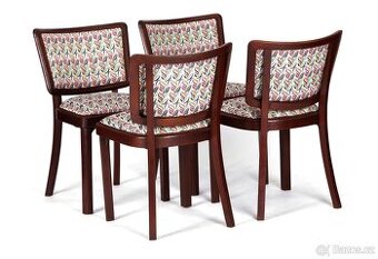 Exklusivníí židle THONET po renovaci, 4 ks.