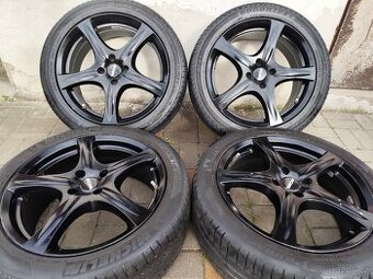 ALU 4x108 r18 RONAL + LETNÍ PNEU