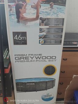 Bazén INTEX 4.6 m výška 1.22cm 6.000