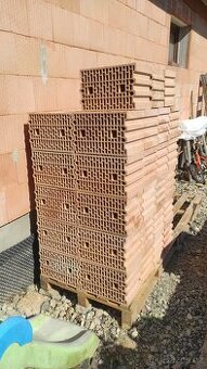 Cihla Heluz uni 25 P12,5 broušená – 375 × 250 × 249 mm