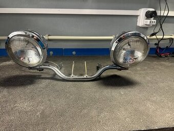 Harley Davidson Springer - rampa s mlhovkami